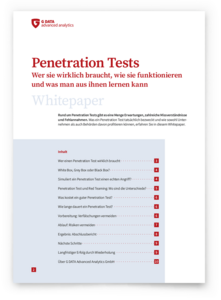 Das Inhaltsverzeichnis des Papers Inhaltsverzeichnis des Whitepapers