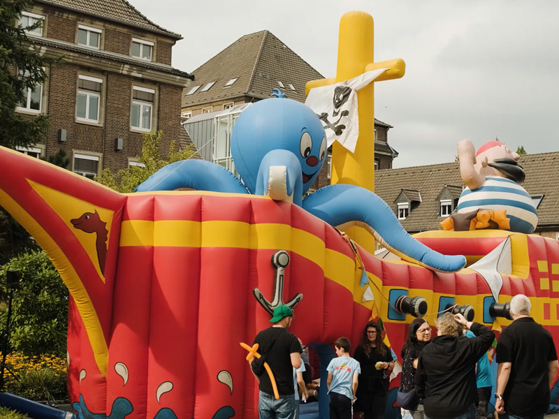 Alljährlich wiederkehrende Tradition: Auszubildende organisieren das Familienfest