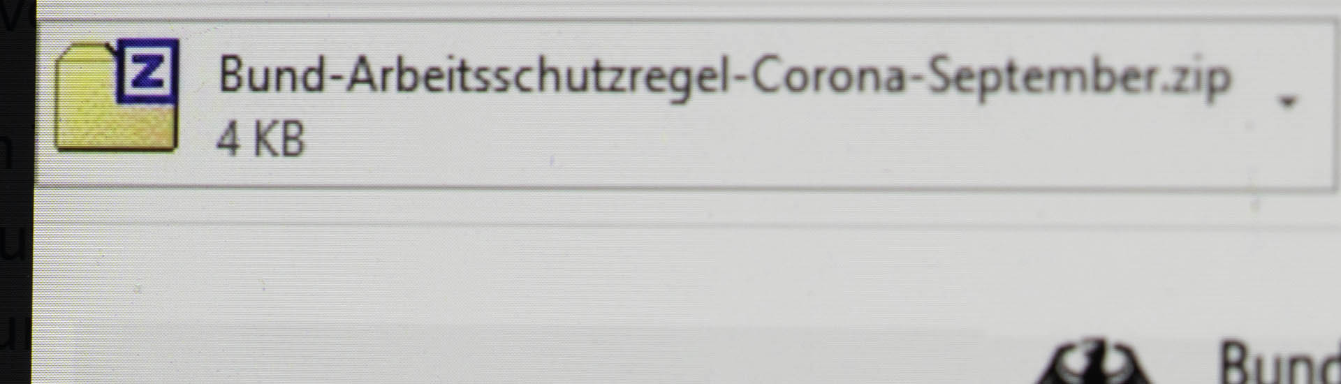 Angebliche Corona-Arbeitsschutzregeln enthalten Schadsoftware