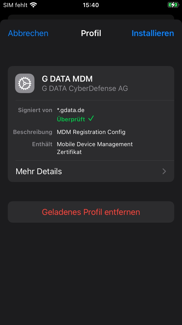 MDM iOS Onboarding