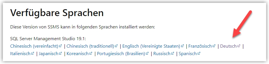 Download Setupdatei bei Microsoft