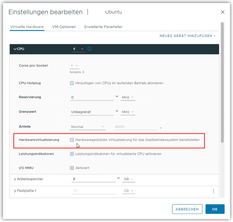 VM_Hardwareunterstuetzng an