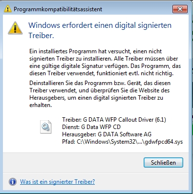 Windows 7 error