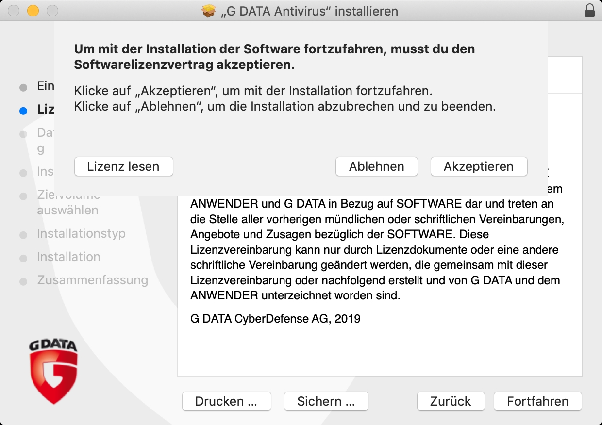 AntiVirusMacInstallationLizenzvertragakzeptieren