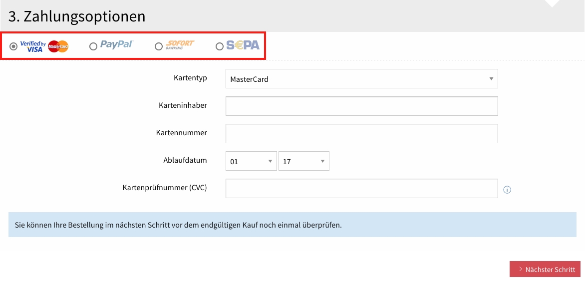 GDATA KaufBezahlmethode