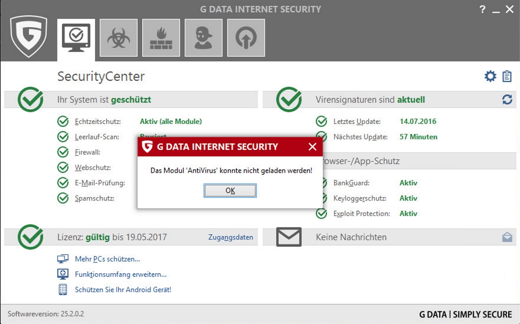 InternetSecurityModulAntivirus