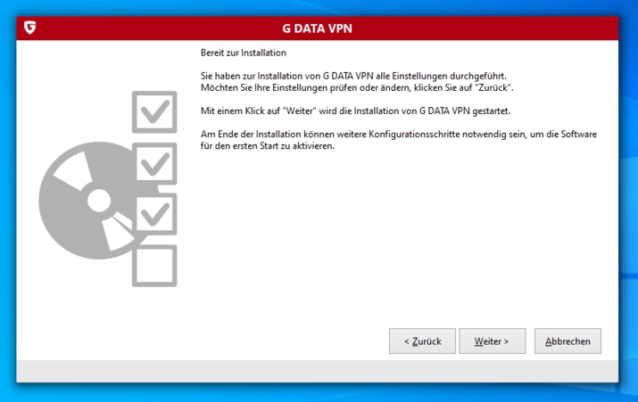 VPN WINDOWS Bereit zur Installation 3fe160b392