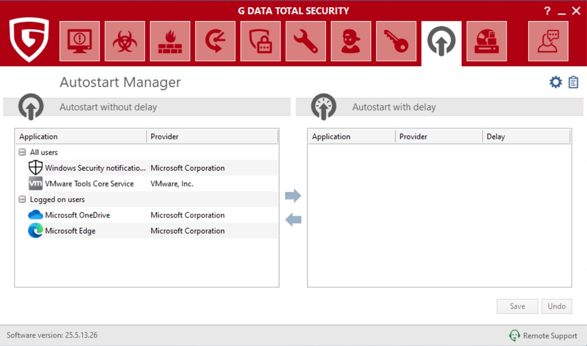 Autostart Manager