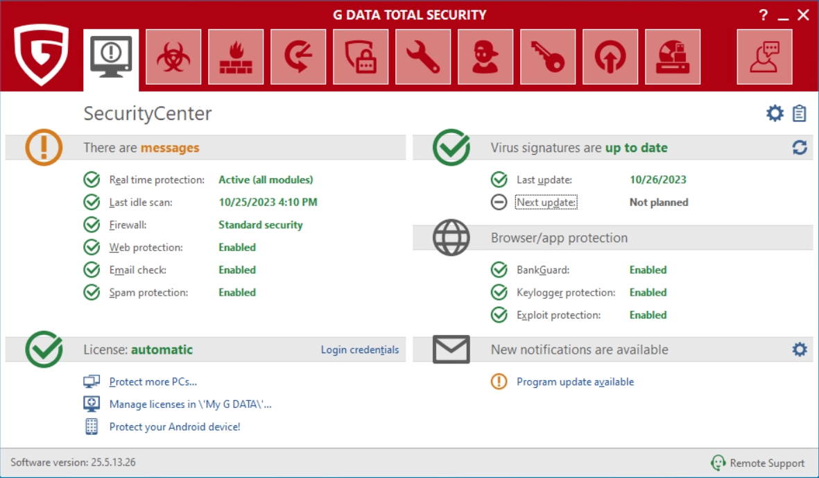 Virus signatures